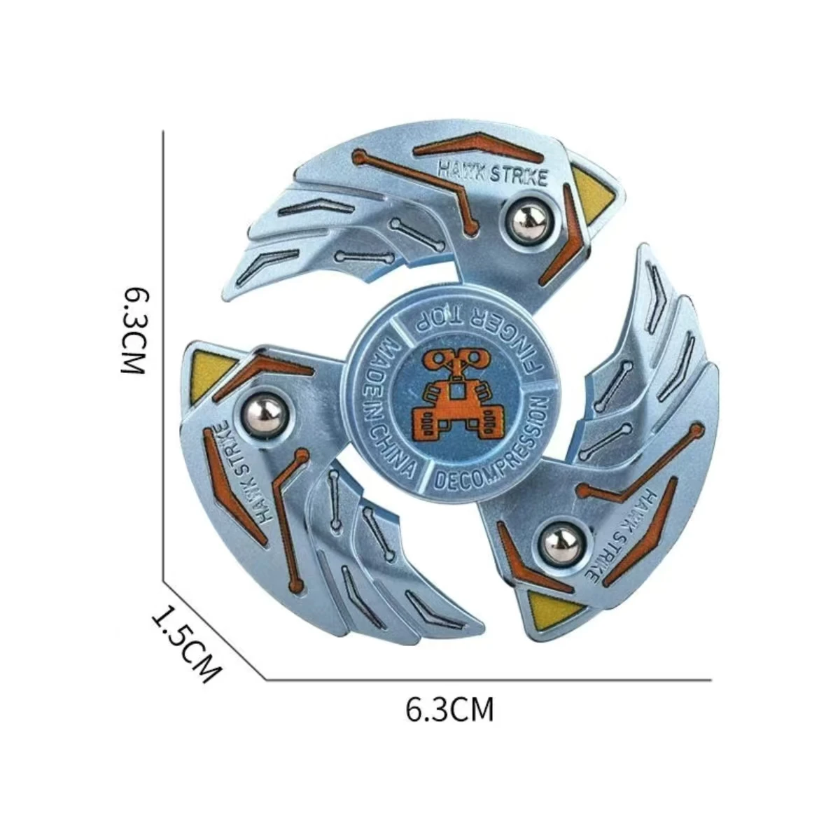 4 個ノベルティマシンテーマフィジェットスピナーおもちゃ学生、実践者抗ストレス耐圧おもちゃ減圧大人のギフト