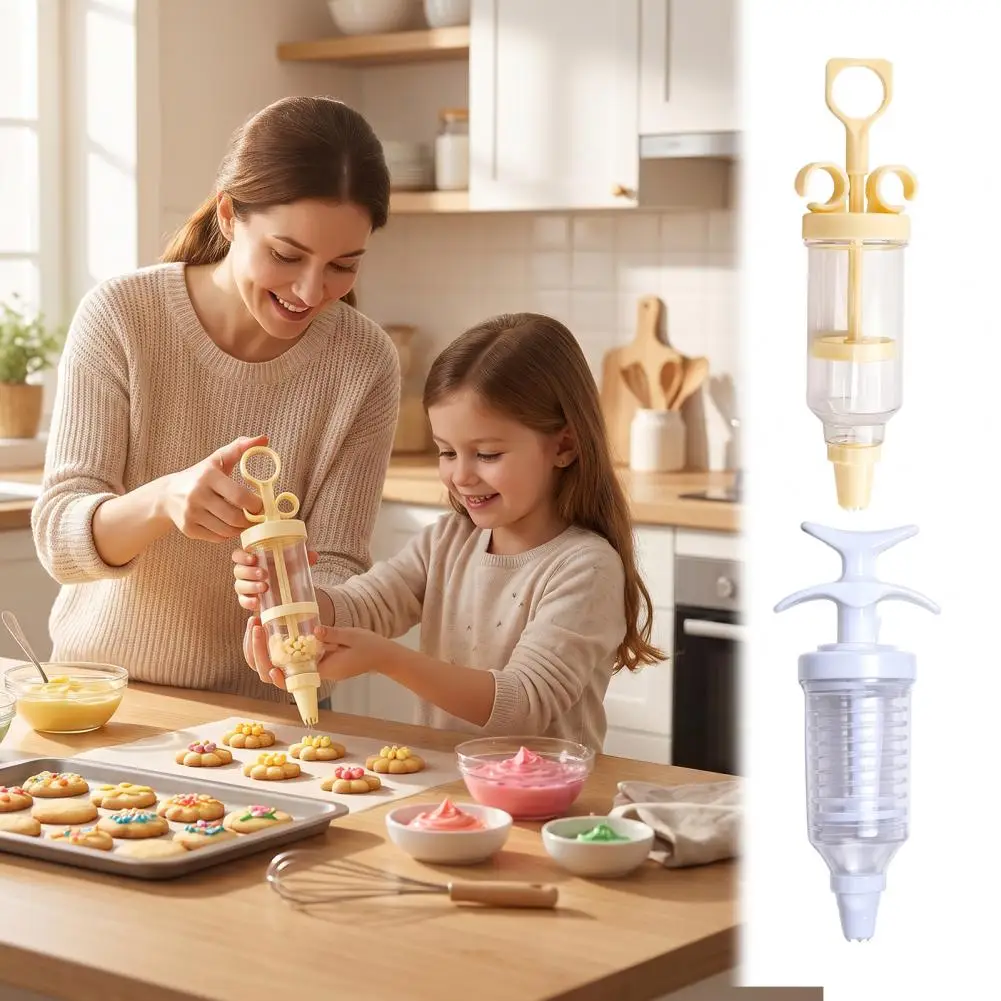 Cookie Press Icing Kit Cookie Cutter Mold Gun DIY Pastry Extruder Nozzles Piping Cream Biscuit Maker Cake Tools