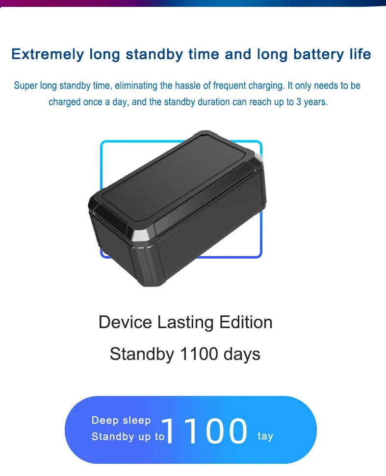 4G GPS Magnetic Vehicle Device Strong Signal Wireless Remote Anti-Lost Function Supports GSM GPRS LBS AGPS Android App Track