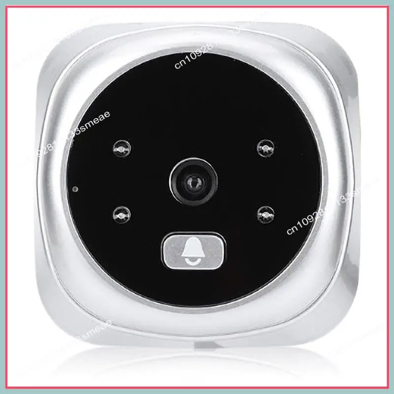 N94R Visible Electronic Cat's Eye Doorbell Camera With 2.8-Inch Display Screen With Video And Photo Function