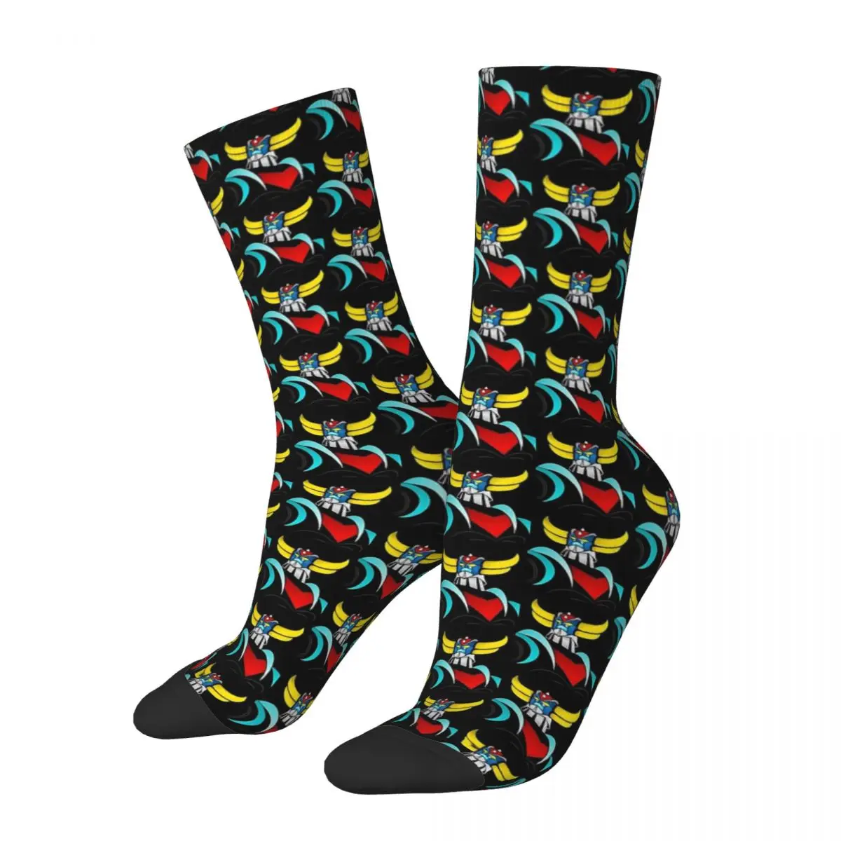 Grendizer, Goldorak UFO Robot Unisex Winter Socks Warm Happy Socks Street Style Crazy Sock