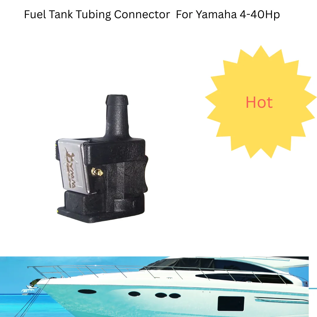 Marine Boat Engine Part Fuel Tank Tubing Connector For Yamaha 4-40Hp Outboard Motor Accessories