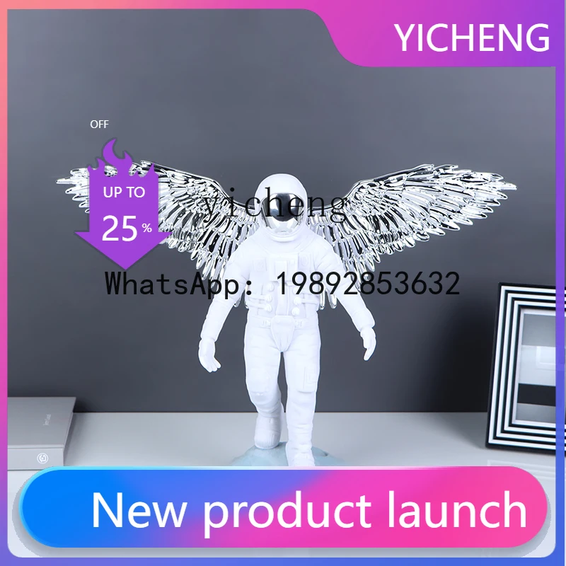 WJ4   Angel astronaut home jewelry ornament porch children's room study high-end decoration