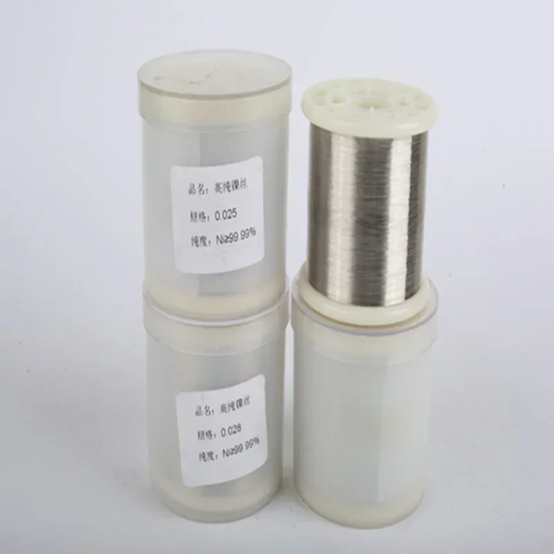 

High purity nickel wire (99.999/scientific research specific/specification 0.02-0.5mm)