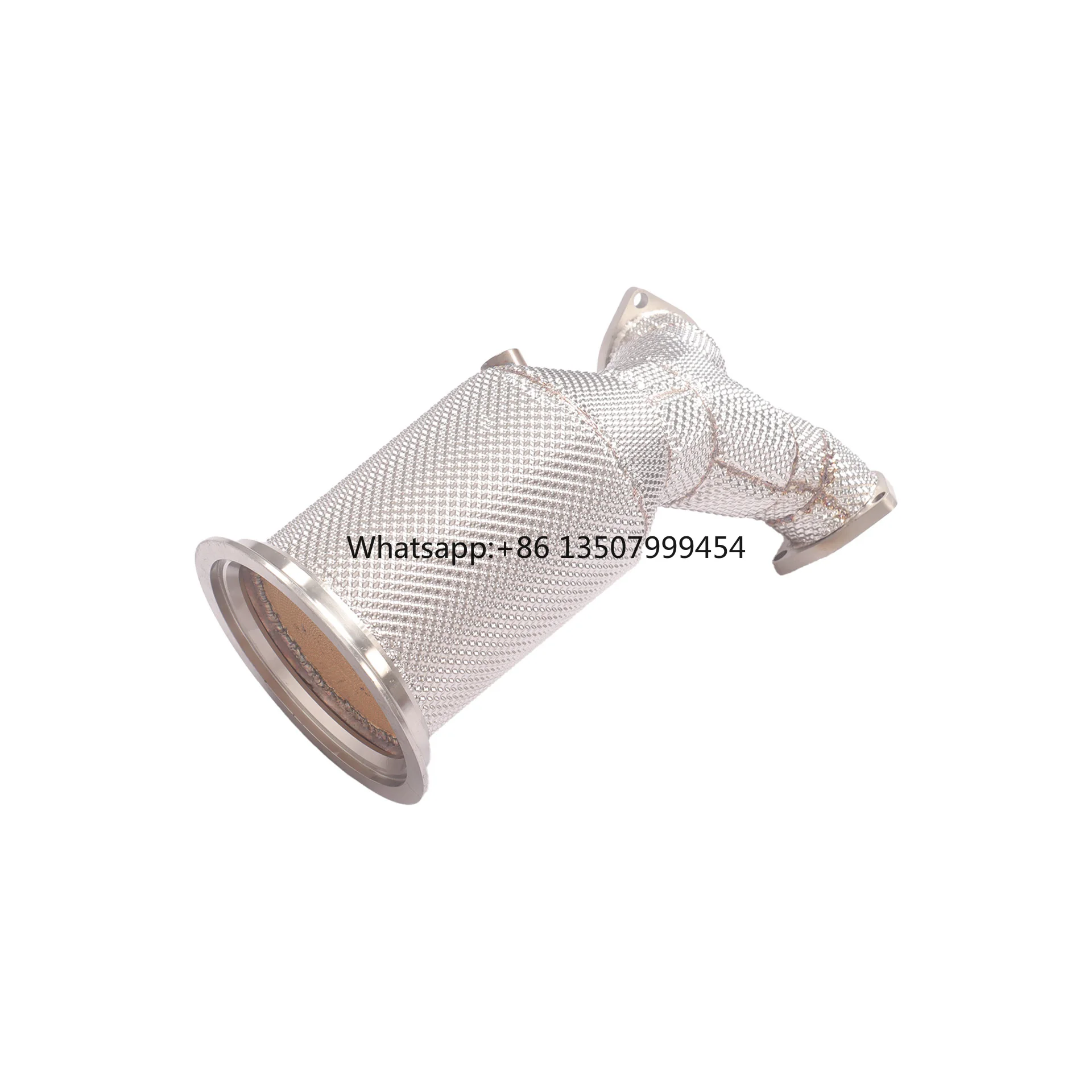 

YT High-Performance Exhaust for SQ5 3.0T (National V Emission) - Catted Downpipe (200 Cell) with Heat Shield