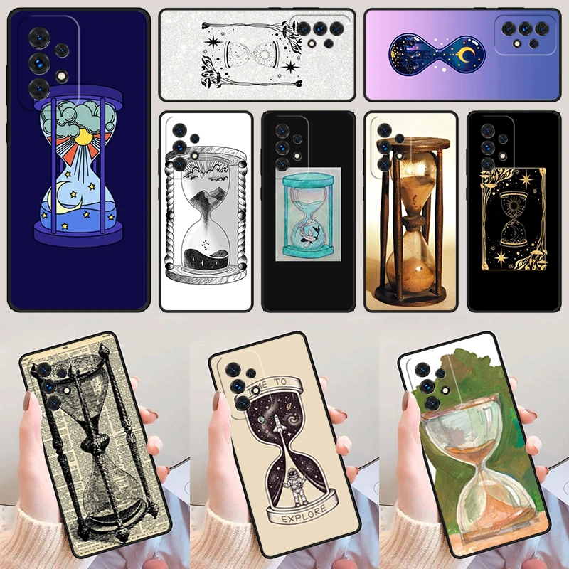 Nature Hourglass For Samsung Galaxy A52 A72 A73 A20e A21S A50 A70 A11 A12 A42 A31 A40 A51 A71 A32 A80 A91 Phone Case Cover