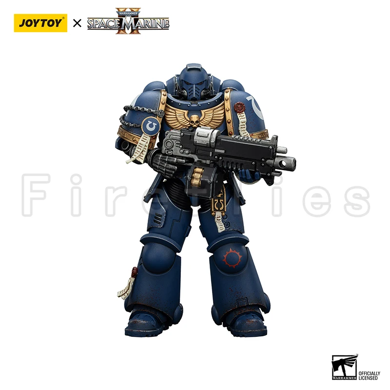 1/18 JOYTOY Action Figure 40K Ultramarines Lieutenant Titus Sergeant Gadriel Chairon Collectors Edition Anime Toy Model For Gift view 4