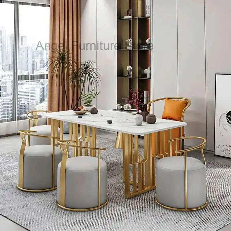 Living Room Makeup Coffee Tables Library Dinning White Bedroom Gold Modern Side Table Luxury Meuble Salon Home FurnitureLTY40XP