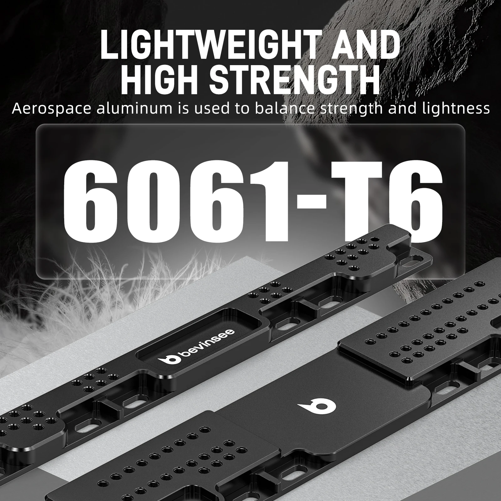 BEVINSEE Aluminium verstellbare Rennsitz-Bodenmontage-Adapter für BMW E36 E46 320i 323i 325i 328i, Auto-Innenzubehör