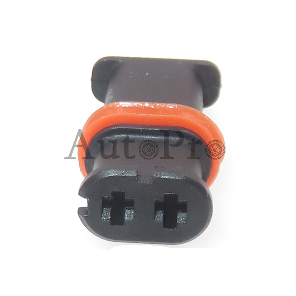 1 Set 2 Hole Car Replacement AC Assembly Connector Parts Auto Air Conditioning Heater Plastic Housing Wire Cable Socket