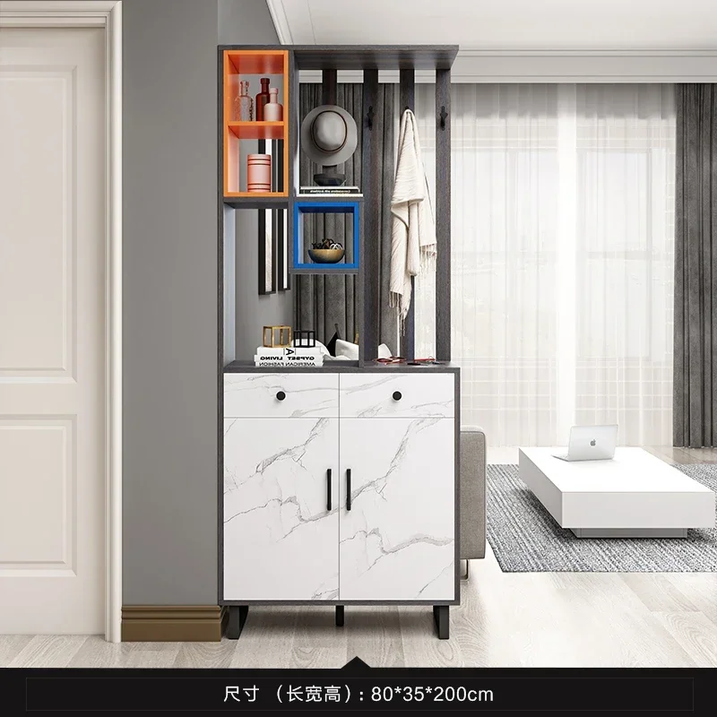 CXH Geïntegreerde entree Woonkamer Muur Hal Moderne eenvoudige plank Multifunctioneel