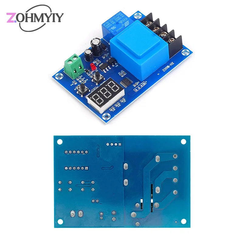 1PC Lithium Storage Battery Charger Control Switch Protection Board XH-M602 Digital Control Battery Charging Control Module