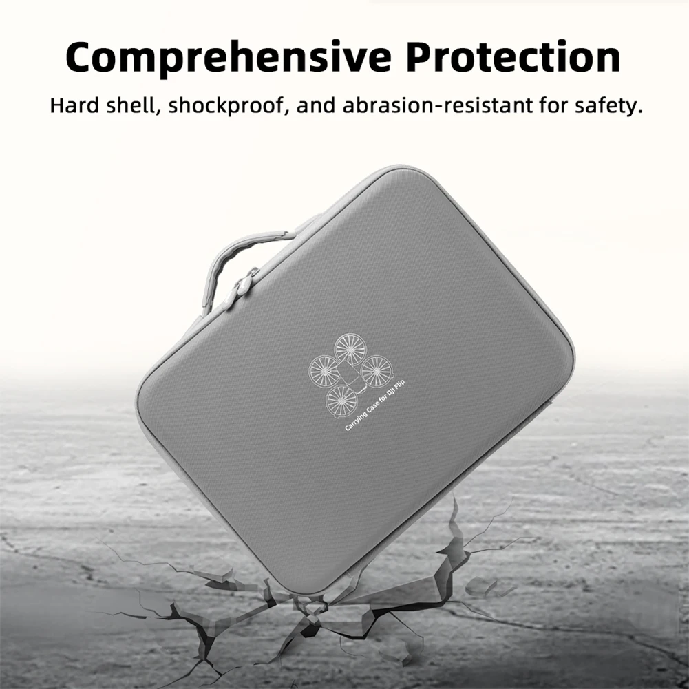 

Travel Storage Bag Shockproof Protective Travel Case Drop-resistant Handbag Protector Case for DJI Flip Drone Accessories
