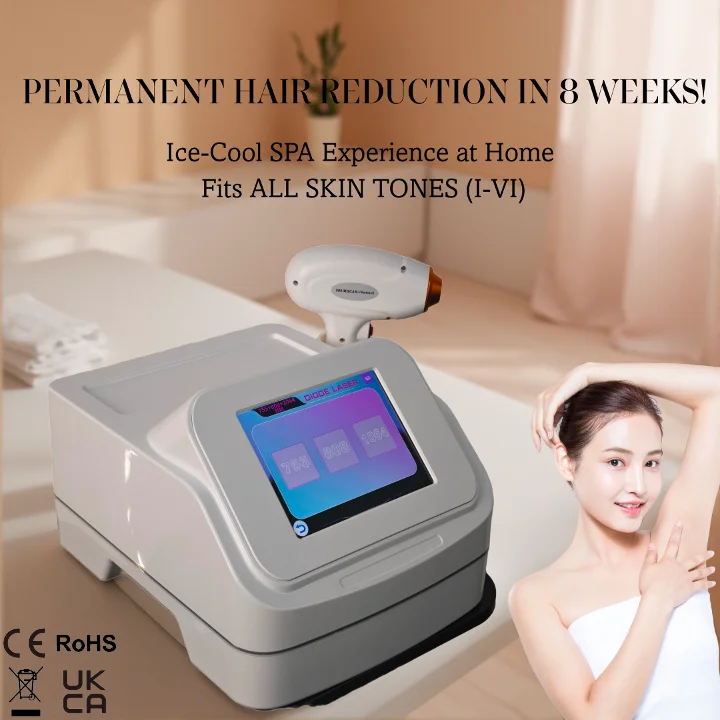 2026 NEW Mini Ice Platinum Diode Laser Hair Removal Machine 4000W Portable 808nm 755nm 940nm 1064nm for Women CE Certified