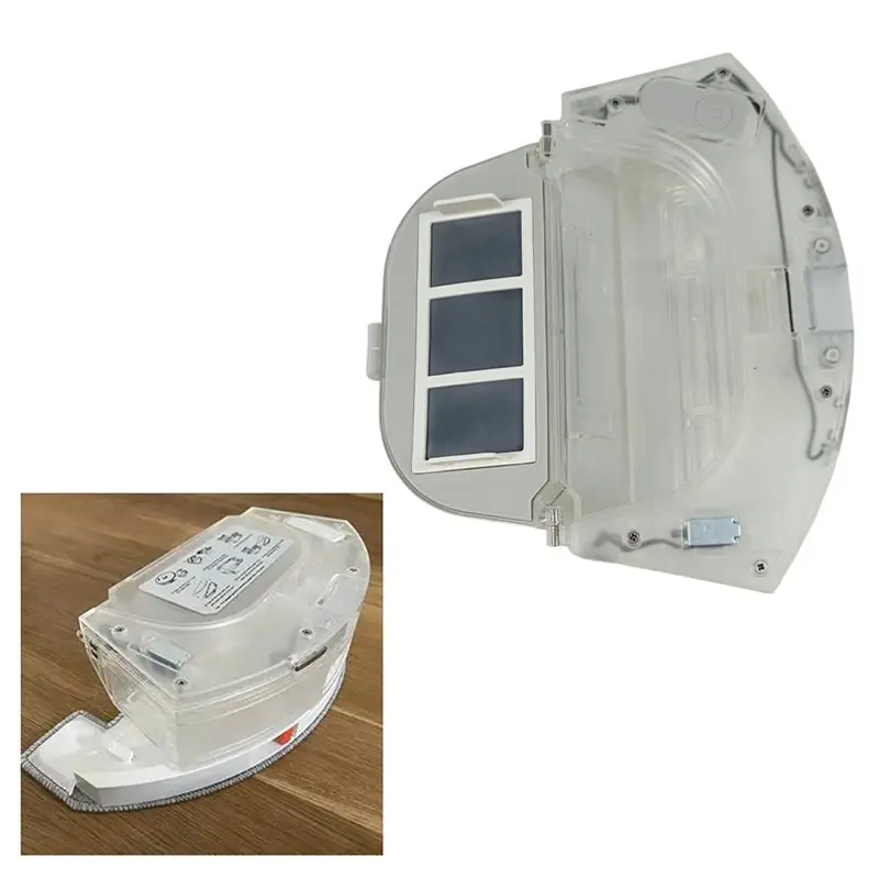 A66T-حاوية خزان المياه صندوق التحكم في الغبار الكهربائي 2 في 1 لـ Ultenic T10/For Ultenic T10+ Sweeper #3