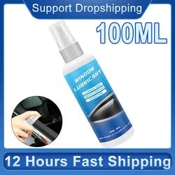 Silicone Spray Lubricant 100ml Rubber Door Strip Softening Lubricant Multi Purposes Silicone Lubricant For Preventing Adhesion