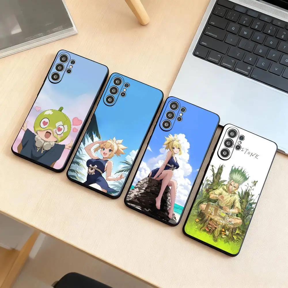D-Dr  Phone Case For Samsung S25,S24,S21,S22,S23,S30,Ultra,S20,Plus,Fe,Soft Silicone Black Cover
