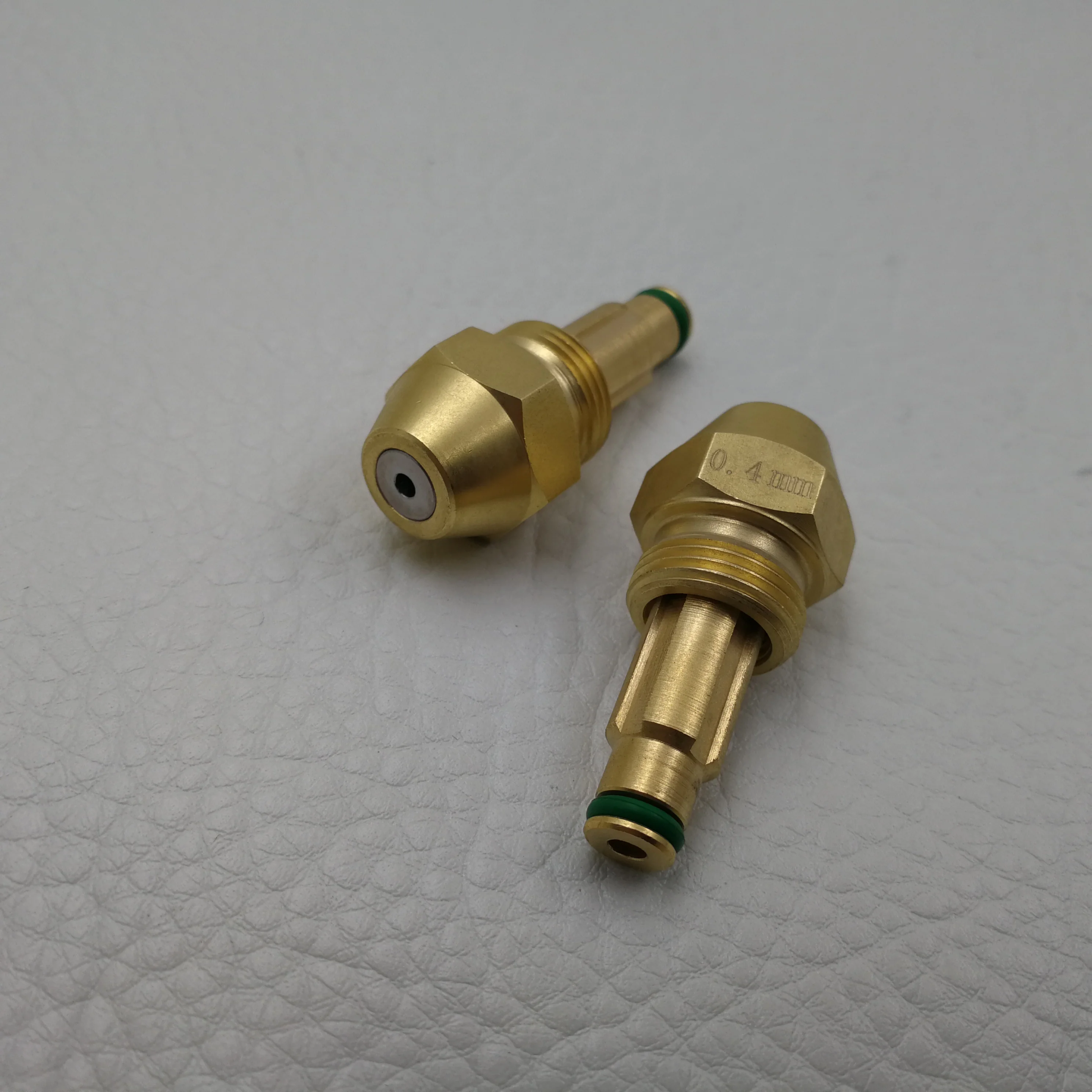 Waste oil burner nozzle,oil burner jet,siphone full cone oil nozzle, burner oil injector,air atomizing nozzle