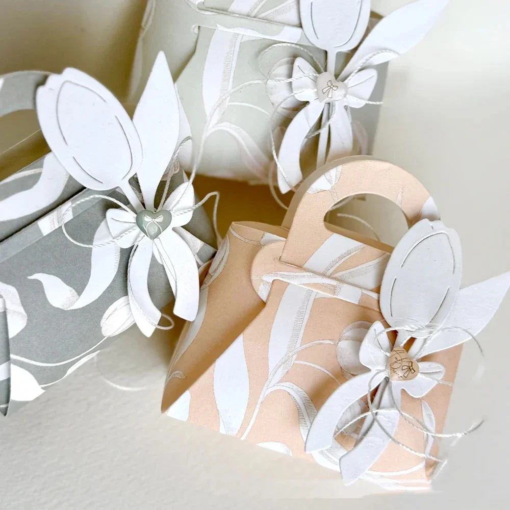 Mmao Craft Metall-Stanzformen, Stanzformen für Blumensträuße, Blätter, Scrapbook-Papier, Bastelmesser, Schablonen, Stanzschablonen