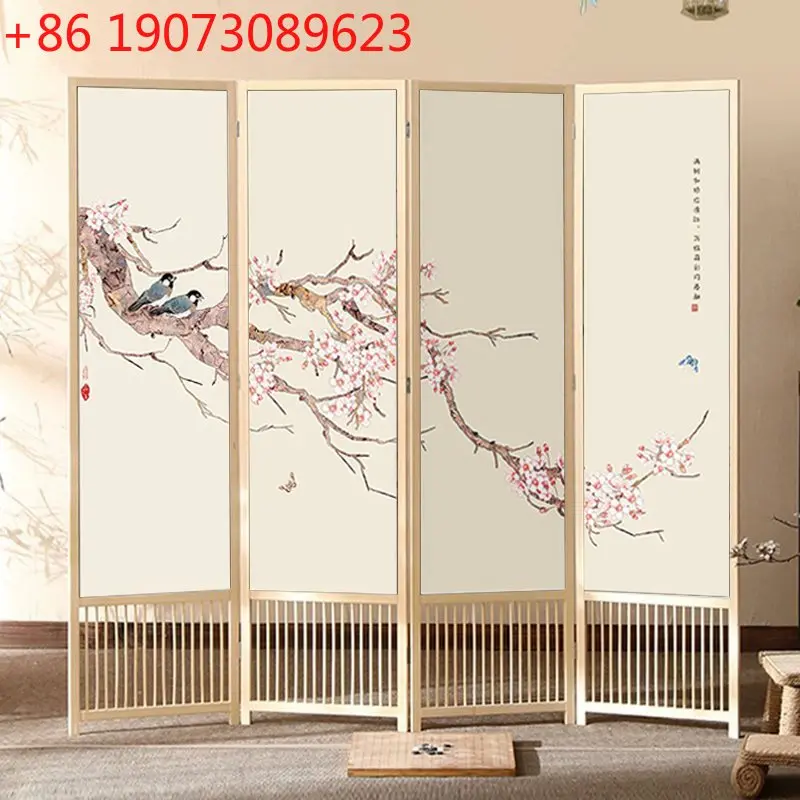 

Chinese screen partition, living room entrance front door office tea room home beauty salon folding screen