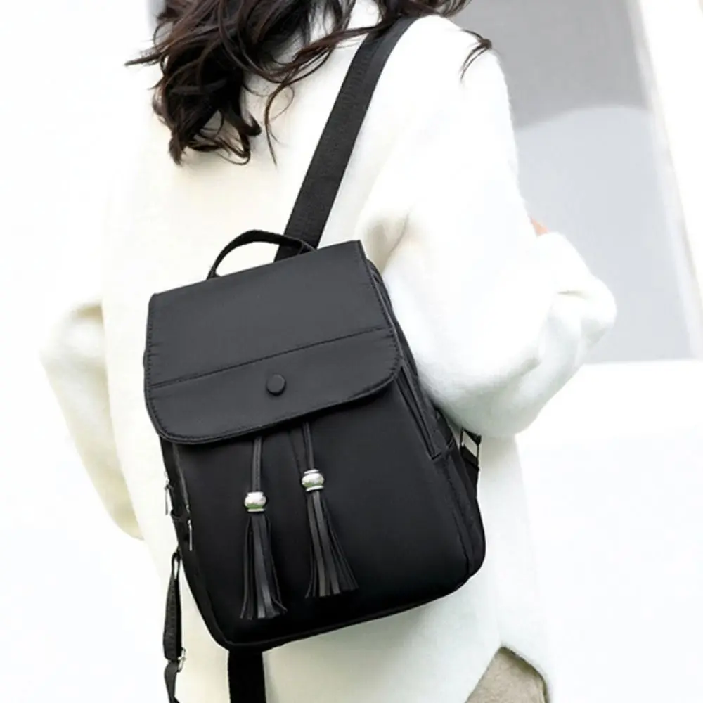 Oxford Cloth Women Fashion Backpack Large Capacity Black Casual Travel Backpack Multifunctional High Quality Ladies Bag New