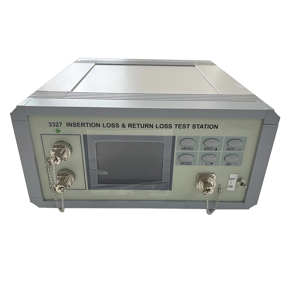 WT-3327 insertion loss return loss Test Station measuring meter For Fiber Optic Equipment Patch cord testing machine