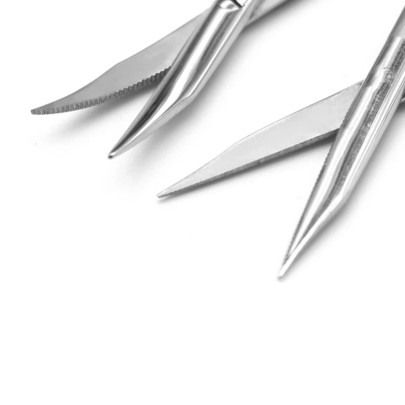 Peeling super-fine tissue shears stitches gold-handled scissors sharp-headed twist-handled eye tools