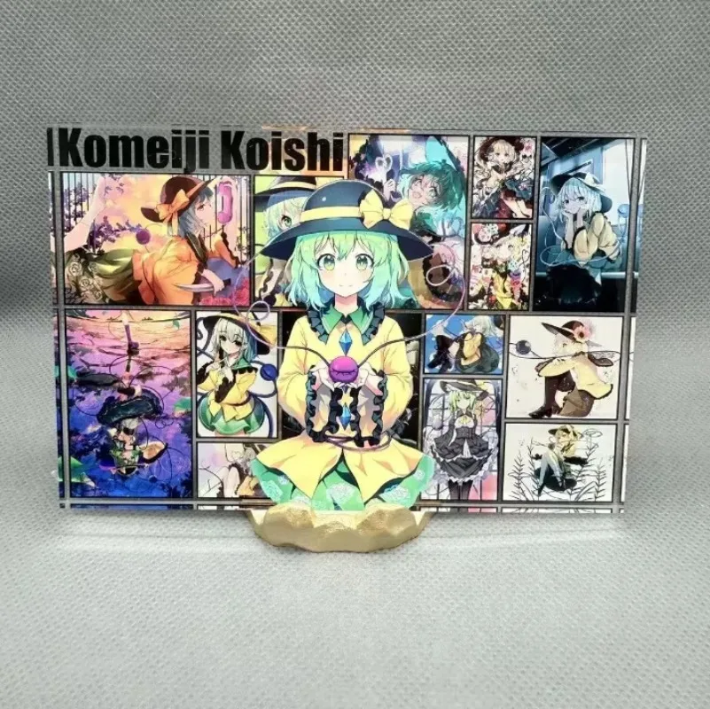 

Touhou Project Kirisame Marisa Komeiji Satori косплей акриловая карта кирпич мультфильм очень прозрачный стоячий знак Рождественский подарок