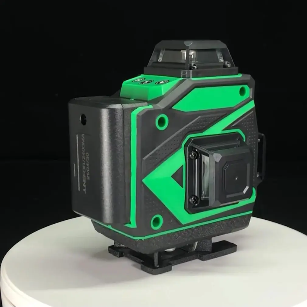 

Laser Level 12/16 Lines Laser Automatic Self-leveling 360 Horizontal And Vertical Green Beam Lines Multi-function Remote Control