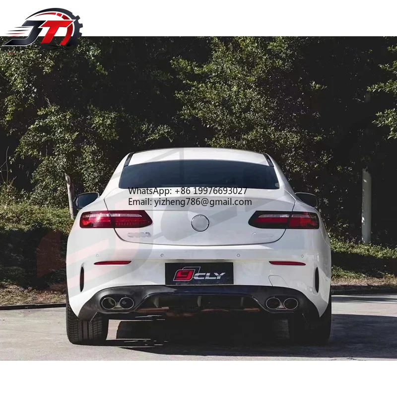 New style 2017-2022Benz E-Class E Coupe W238/C238 E53 Upgrade Diffuser + Exhaust Pipe/Rear Lip with Tips LIMITED OFFER