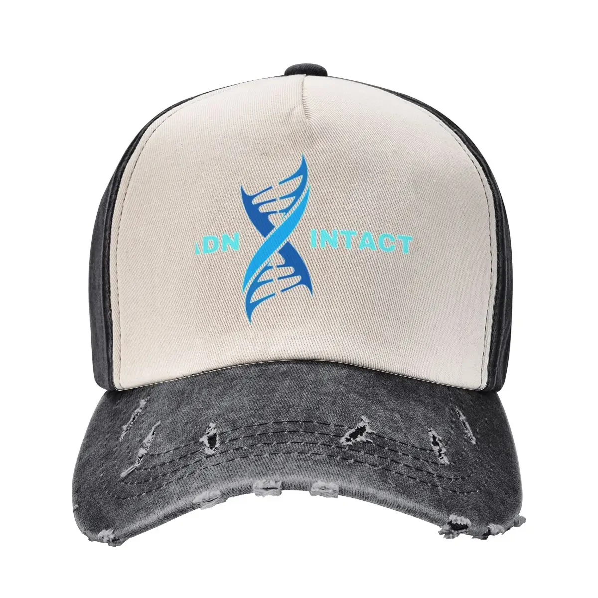 Intact DNA (thoroughbred) horizontal design Baseball Cap Golf Hat Hood Snapback Cap Uv Protection Solar Hat Girl'S Hats Men's