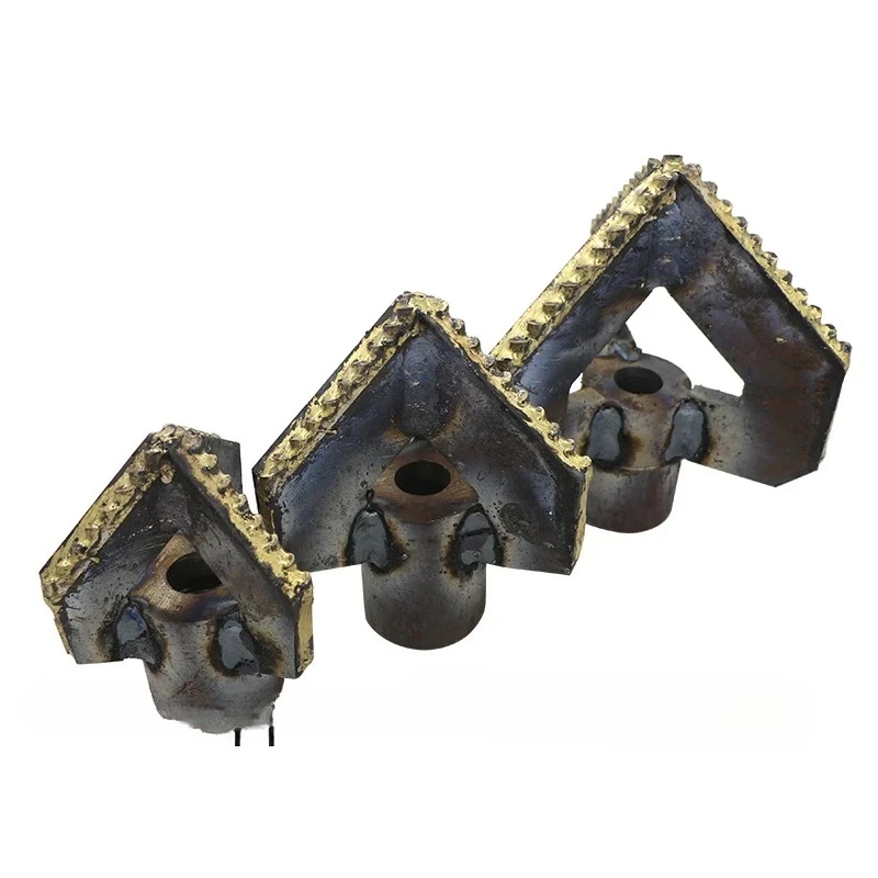 

Tri-Leaf Alloy Drill Bit Big Octagonal Middle Arc Angle Hole Drilling Mud Piling Well