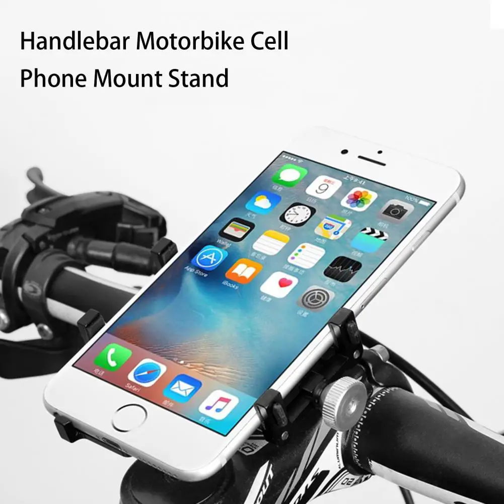 Easy to Install Mountain Bike Phone Holder Universal Fix Cellphone Compact Handlebar Bicycle Cell Phone Mount Stand