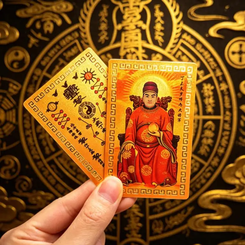 Gold Tai Sui Feng Shui Card 2027 for Harmony and Protection in Any Space