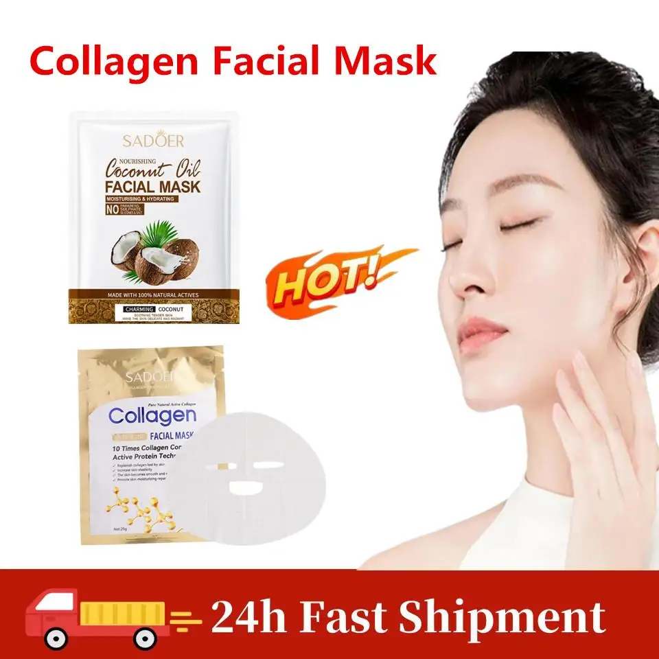 Coconut Face Mask Facial skincare Moisturizing Firming Hydrating Nourishing Facial Masks Face Skin Care Products