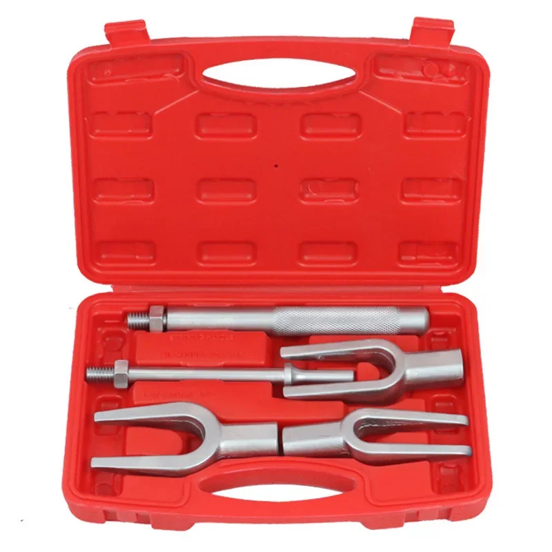 5 Pcs Universal Ball Joint Separator Set Car Tie Rod Ball Joint Remover Set Automotive Pitman Arm and Ball Joint Tool Kit