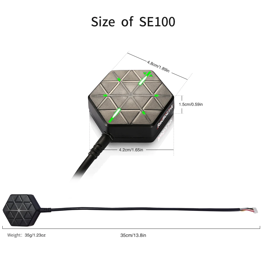 Radiolink SE100 M10N GPS 10050 High Positional Accuracy Work with GLONASS/BeiDou for APM PX4 Pixhawk PIX6 Flight Controller