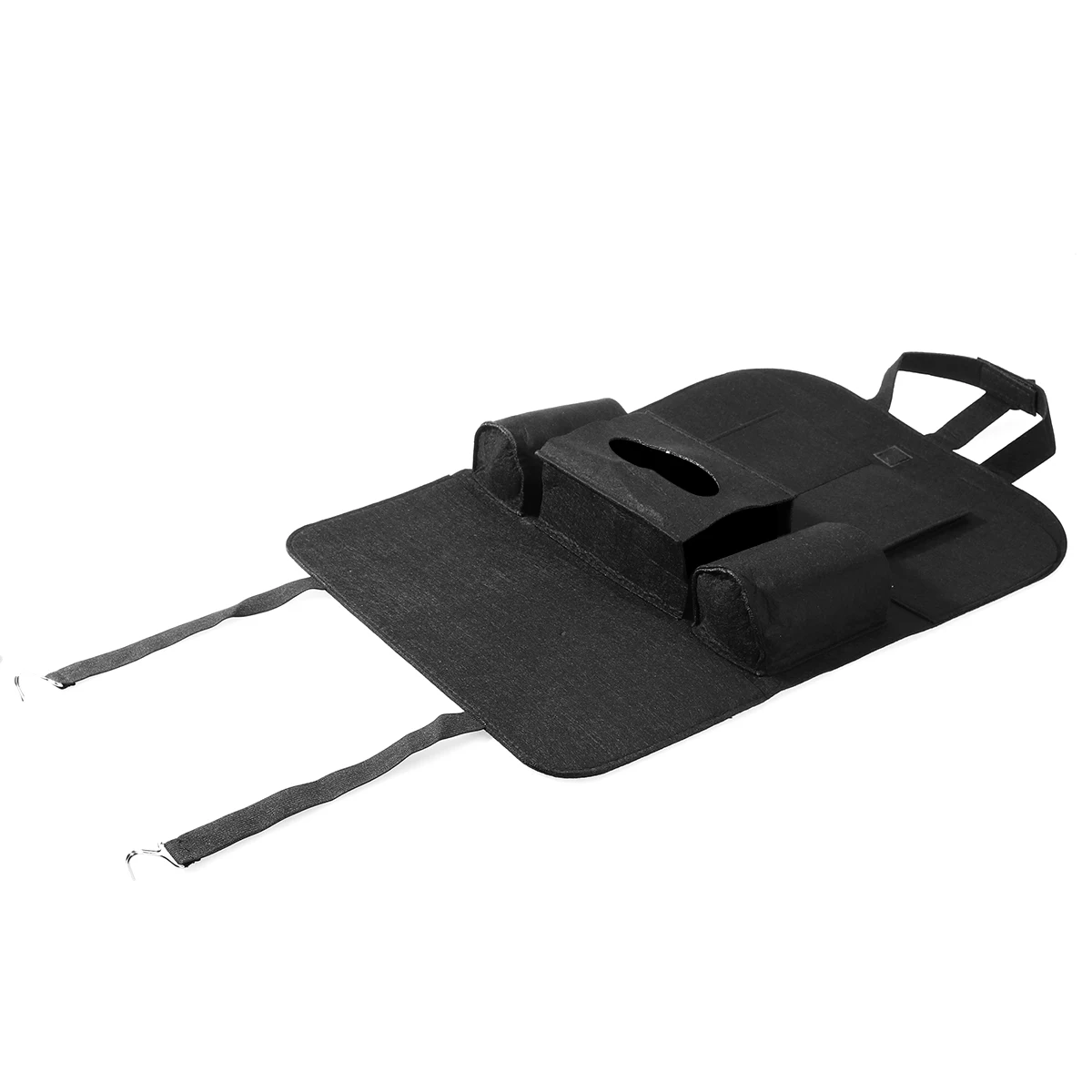 

Felt 6 Pocket Backseat Car Organizer For s Tissue Holder Storage Bag For Pens Suv Truck Black Auto Accessories Storage
