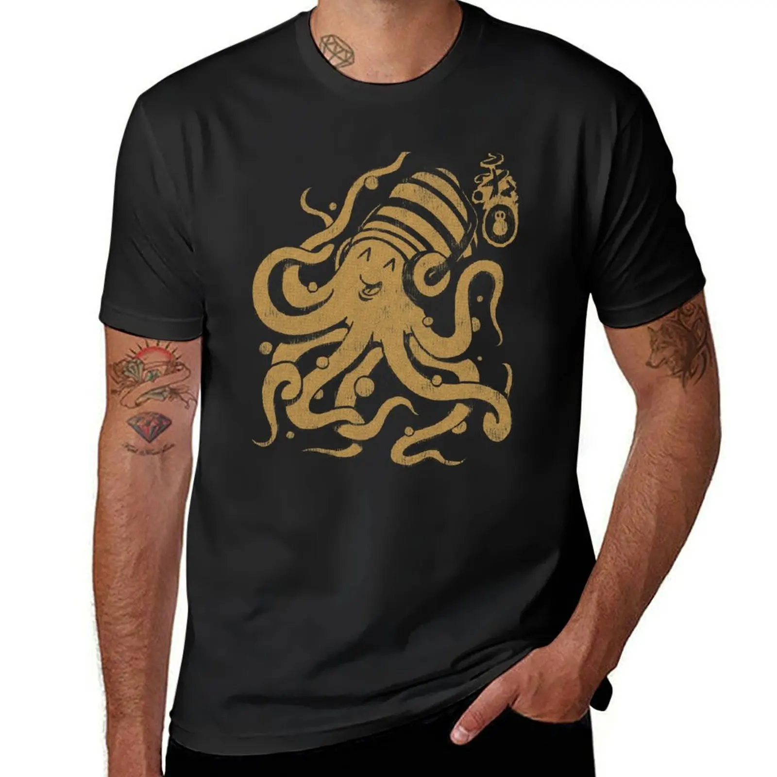 Golden shimmer T-Shirt for a boy customizeds men clothings