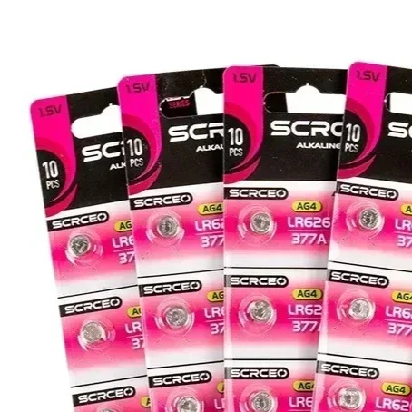HIGH AG4 SR626SW Watch Battery LR626 SR626 626SW 377A V377 1.5V Button Cell Batteries for Mini Flashlight Toy Thermometer