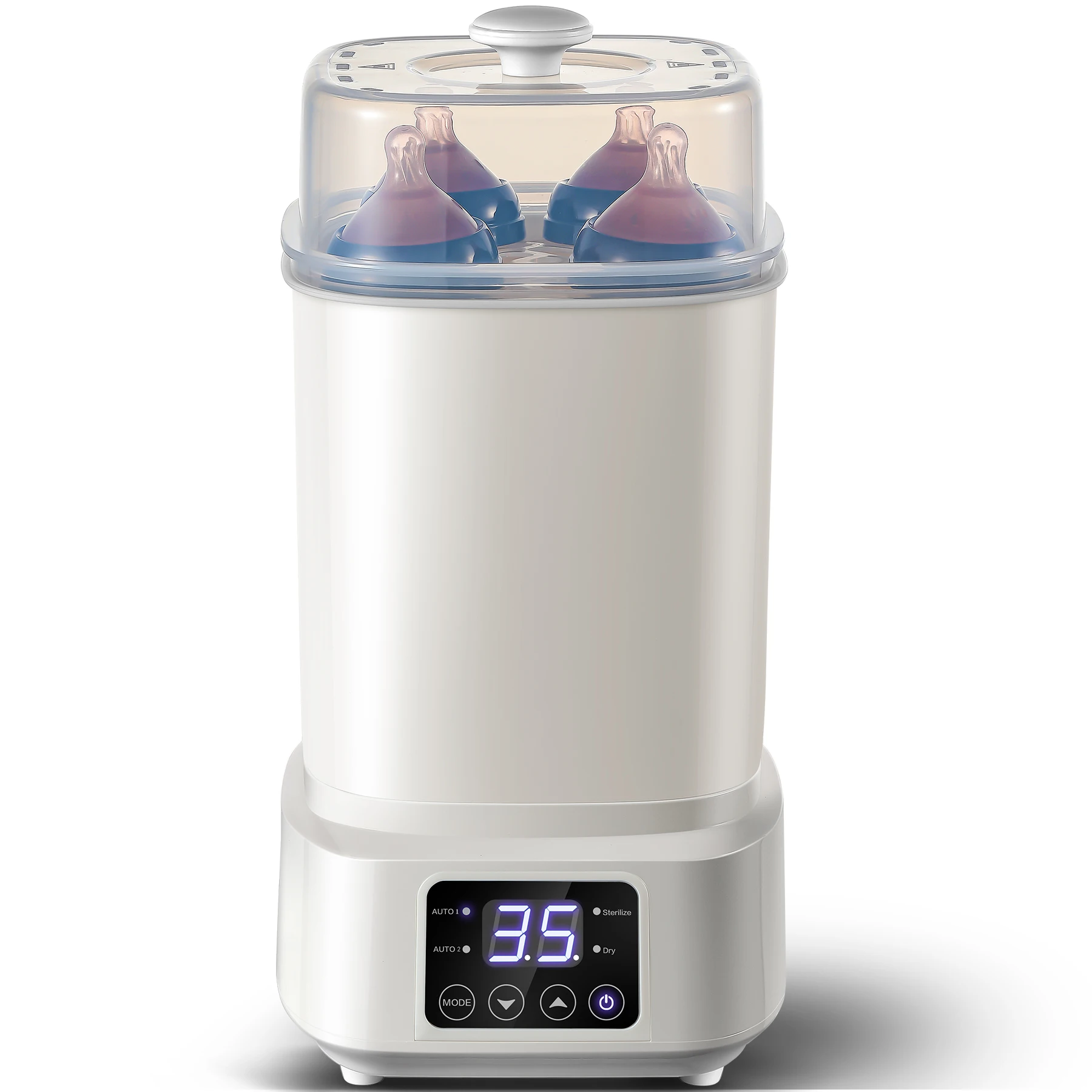 8-in-1 30-min Fast Drying, Compact for Travel‌ Baby Bottle Sterilizer & Dryer