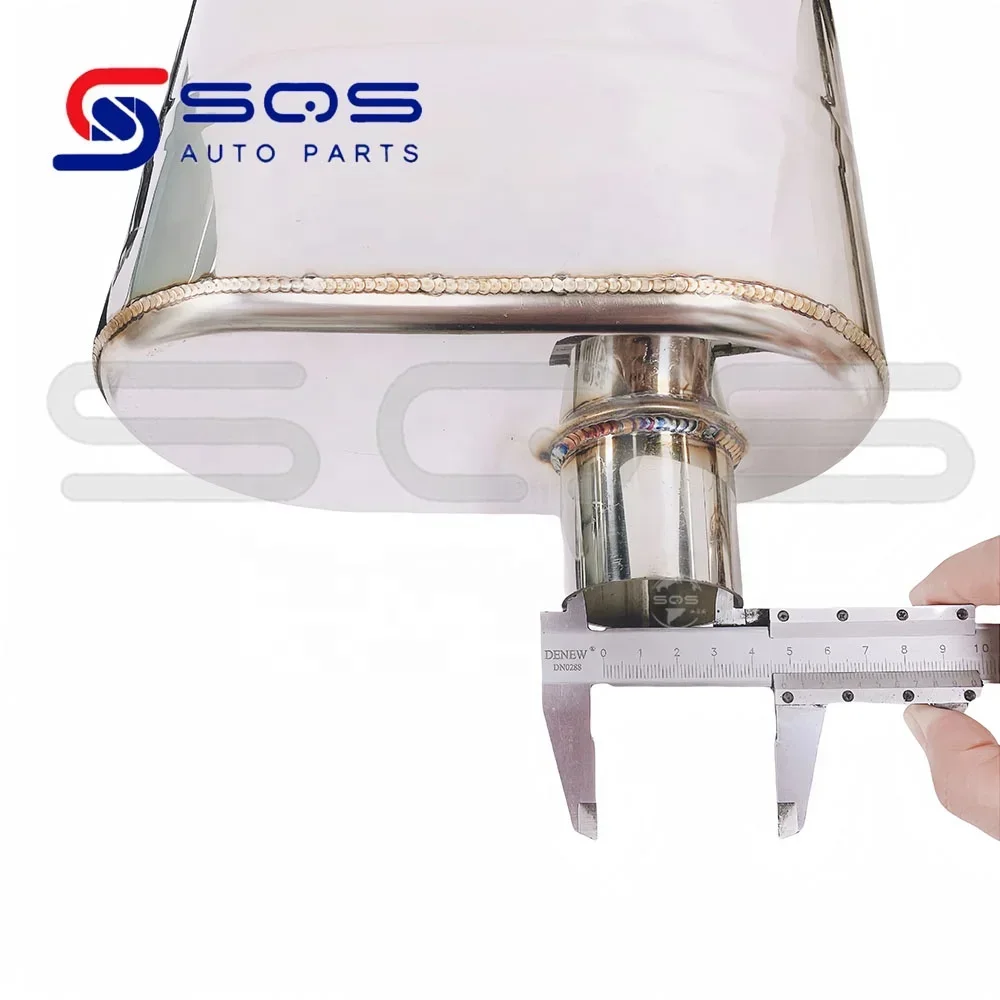 SQS High-Quality Universal Car Exhaust Cutout Control Valve Type Muffler With Electric Motor Remote Valve Kit With Control Box