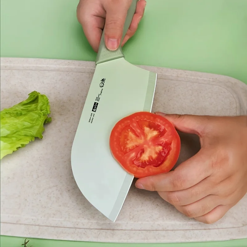 PLYS High Color Slicing Knife Stainless Steel Slicing Knife Gradient Girl Meat Cutter Sharp Kitchen Knives