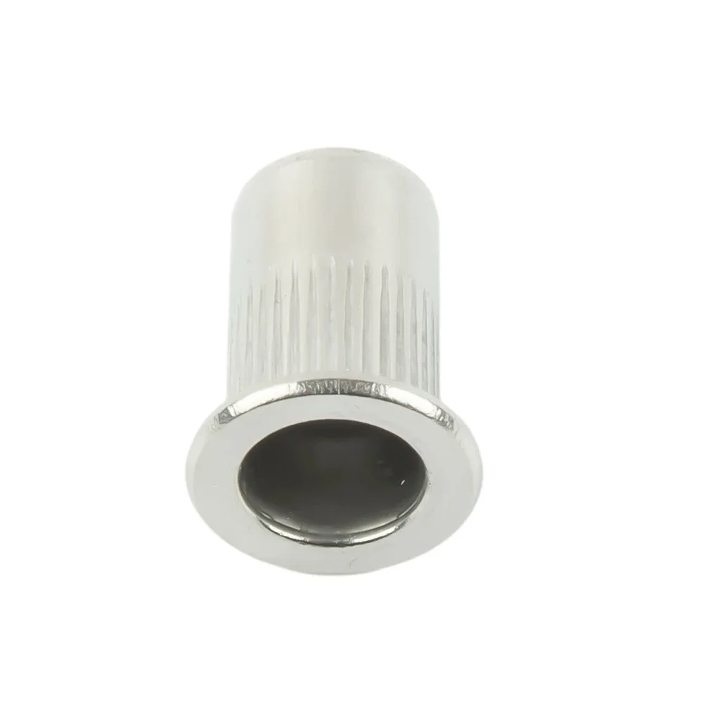 Automotive Decoration Rivet Nuts Stainless Steel 1/4\"-20 Thread Fastener Threaded Flat Head Insert Nut Rivnuts