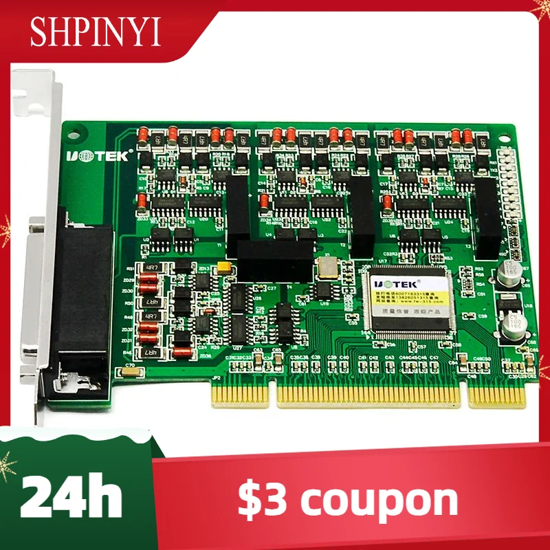

Discount Industrial Grade PCI to RS-485 RS-422 Serial Card RS485 RS422 4 Ports High Speed DR44 Expansion Converter UT-724A-I