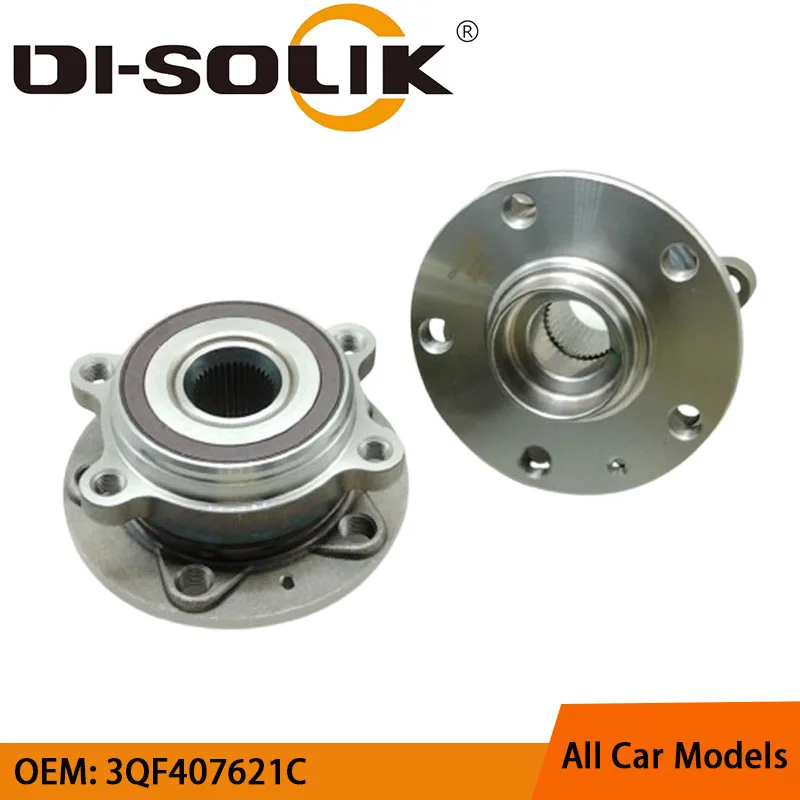 

DI-SOLIK 3QF407621C 3QF498621A Auto Front Wheel Hub Bearing Front Axle for Saic VW TERAMONT CU1 2021