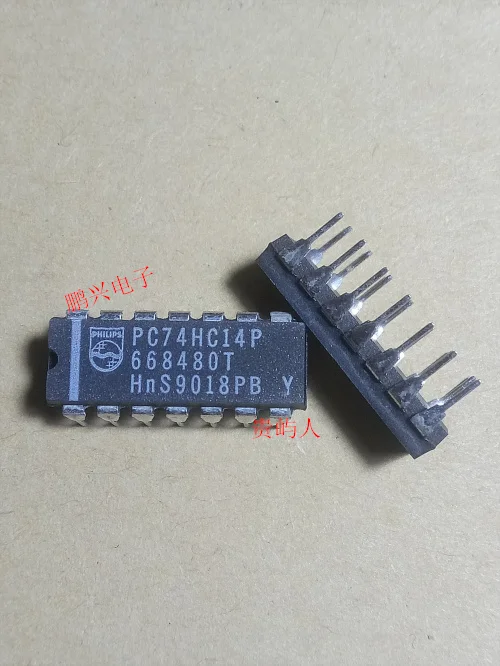 

Free shipping PC74HC14P 74HC14 IC DIP14 10PCS