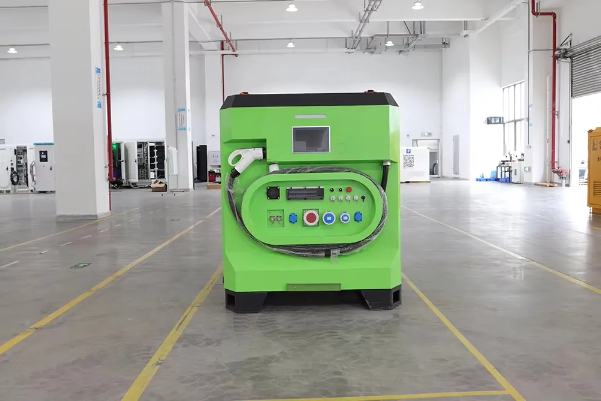 RUISU Portable Charging Station 106kWh Battery Storage System 80kW Mobile EV Fast Charger for Highway Service and Rescue view 5