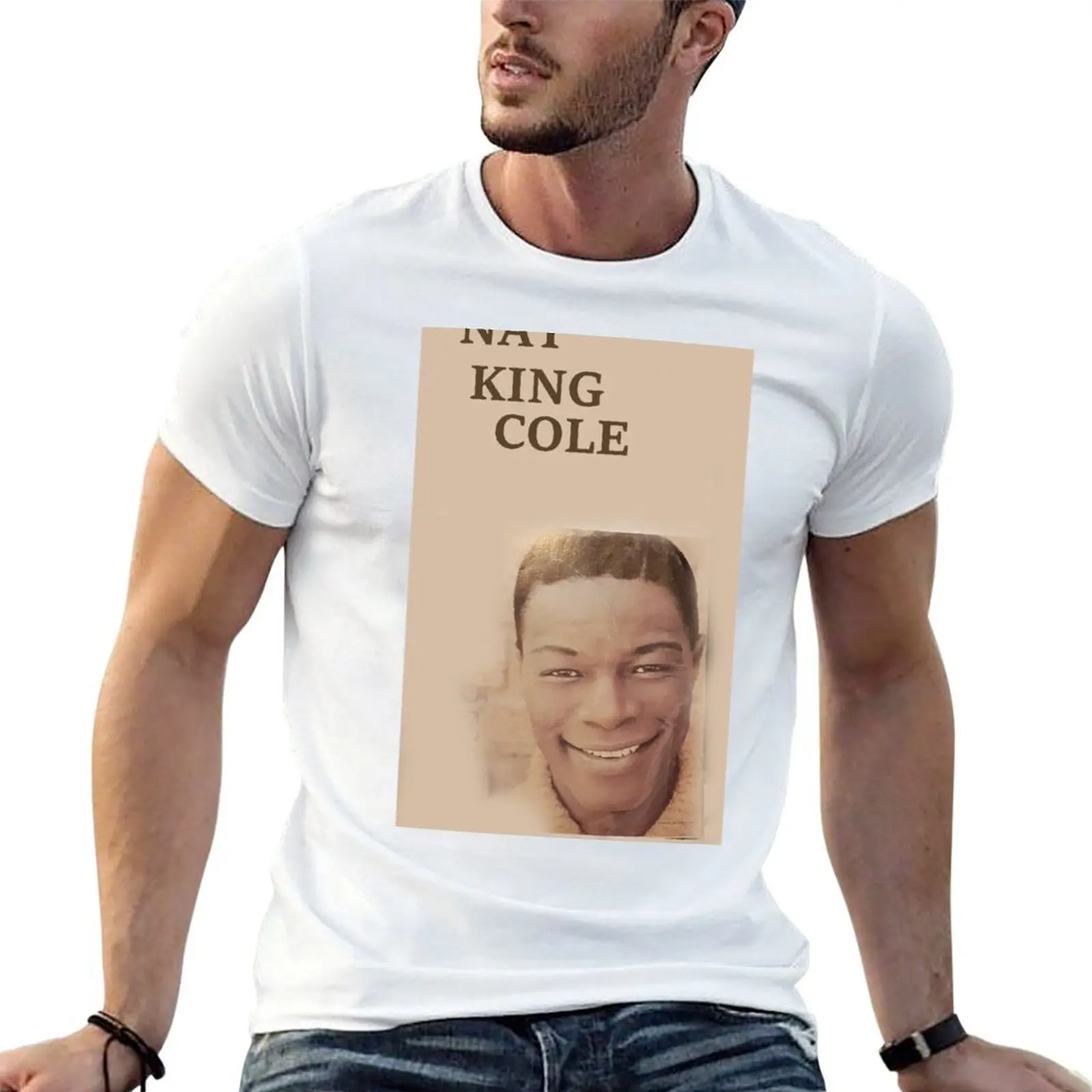 Copy of Nat King Cole, Jazz, Lounge, Pop, Crooner, 50's, classic, unforgettable T-Shirt