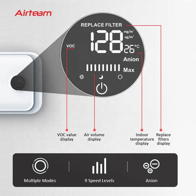 AD-110-A Recuperator Heat Energy Recovery Ventilation Systems HRV Ductless Wall-mounted Type ERV